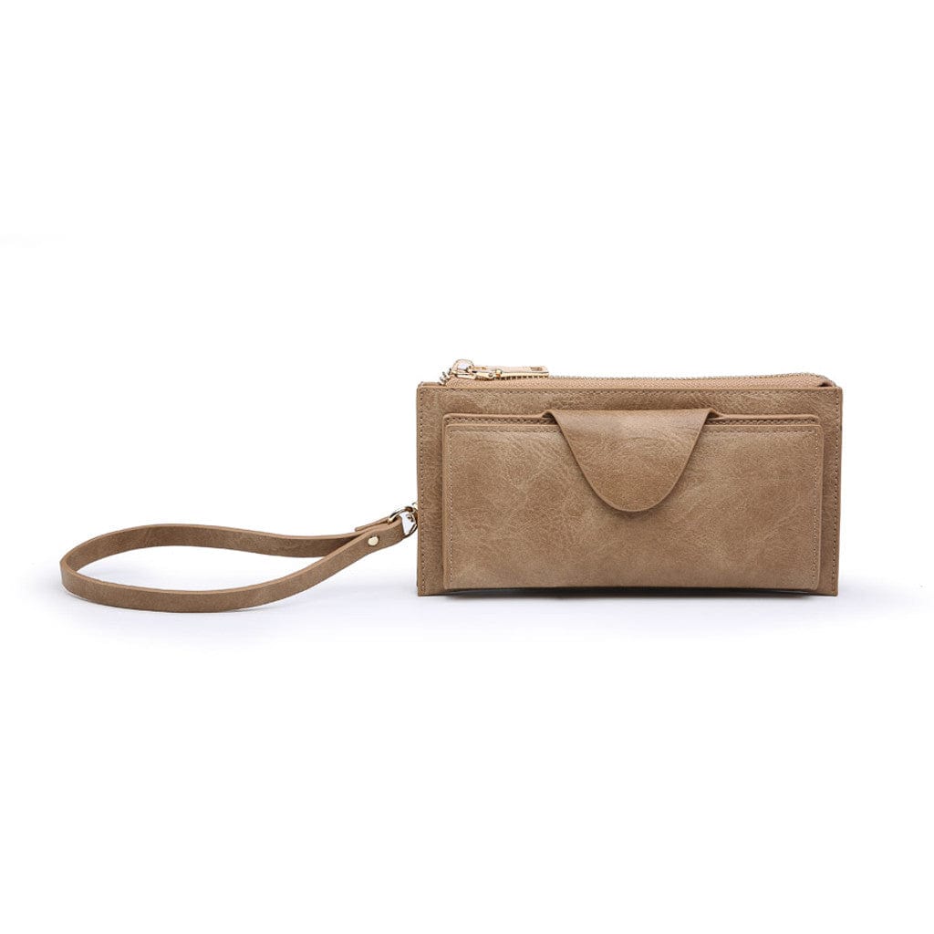 WL0004RF RFID Wallet w/ Snap Closure and Zip Change Pocket - MiMi Wholesale