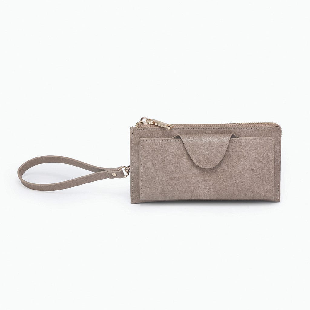 WL0004RF RFID Wallet w/ Snap Closure and Zip Change Pocket - MiMi Wholesale