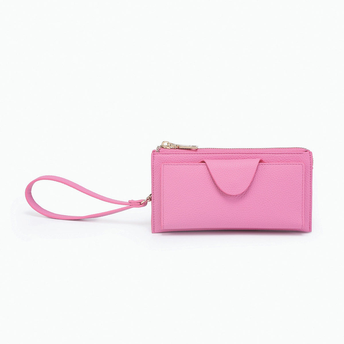 WL0004RF RFID Wallet w/ Snap Closure and Zip Change Pocket - MiMi Wholesale