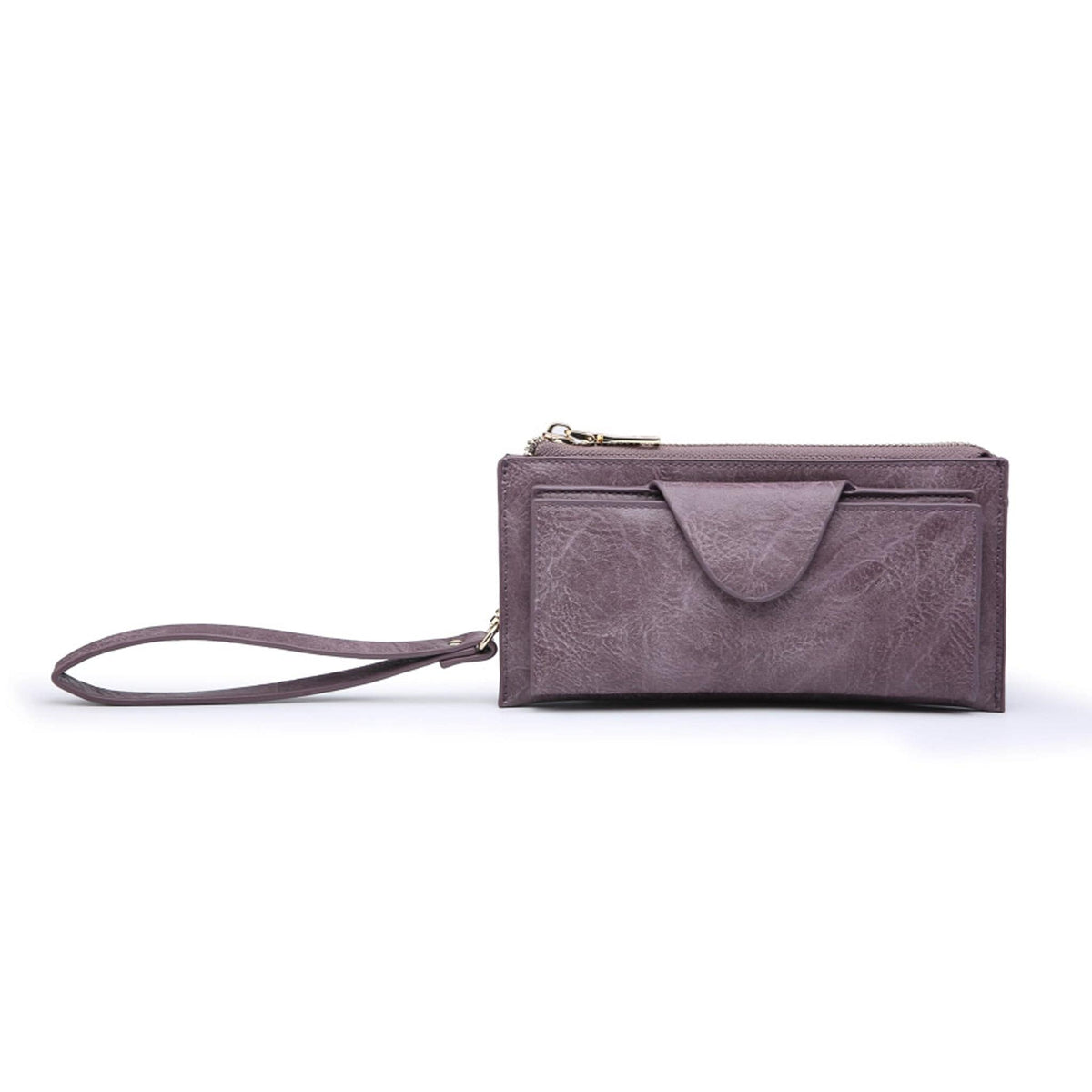 WL0004RF RFID Wallet w/ Snap Closure and Zip Change Pocket - MiMi Wholesale