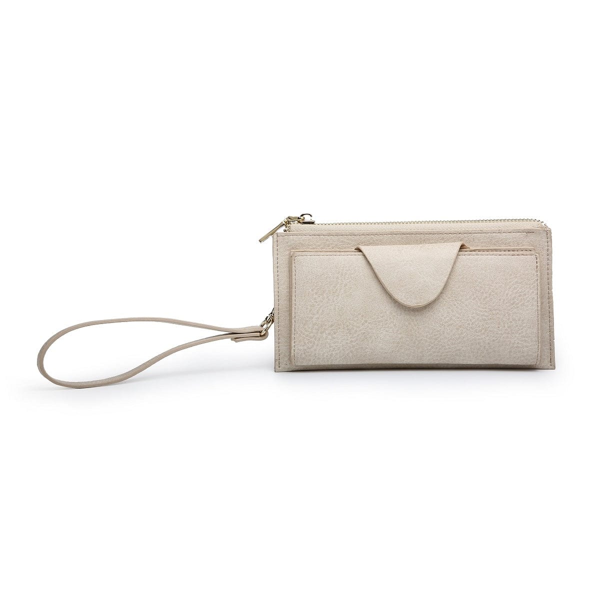 WL0004RF RFID Wallet w/ Snap Closure and Zip Change Pocket - MiMi Wholesale