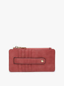 WL1889 Saige Slim Card Holder Wallet - MiMi Wholesale