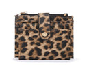 WL1904 Mini Snap Button Wallet & Cardholder w/ Zipper Pocket - MiMi Wholesale