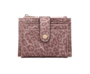 WL1904 Mini Snap Button Wallet & Cardholder w/ Zipper Pocket - MiMi Wholesale