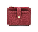 WL1904 Mini Snap Button Wallet & Cardholder w/ Zipper Pocket - MiMi Wholesale