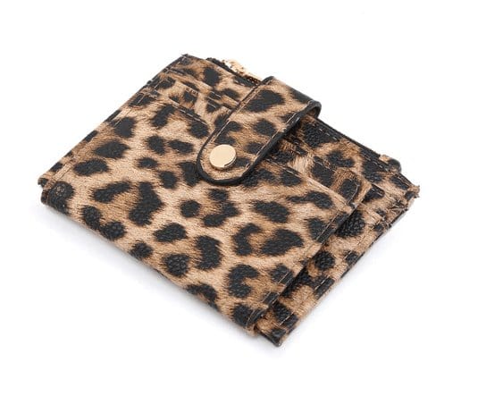 WL1904 Mini Snap Button Wallet & Cardholder w/ Zipper Pocket - MiMi Wholesale
