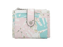 WL1904 Mini Snap Button Wallet & Cardholder w/ Zipper Pocket - MiMi Wholesale