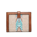 WL2066 Canvas Wallet w/ Slip Closure - MiMi Wholesale