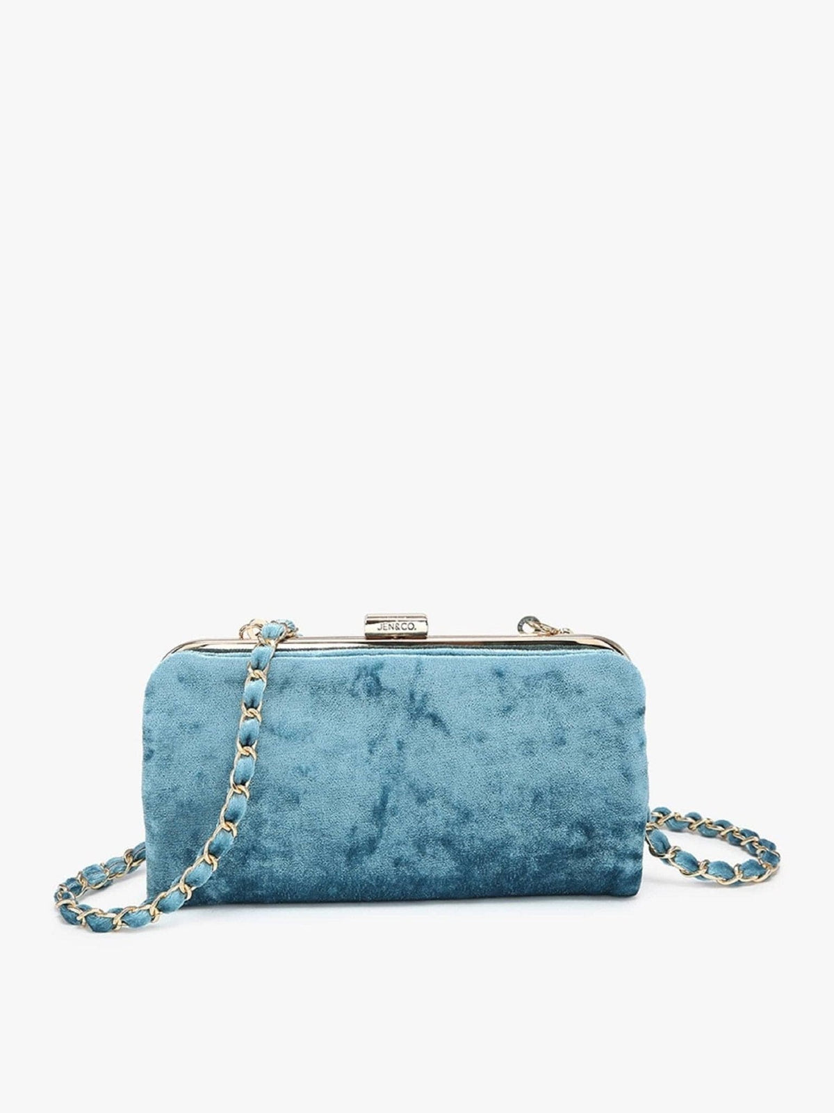 WL2339V Sue Velvet Wallet Pouch Crossbody - MiMi Wholesale