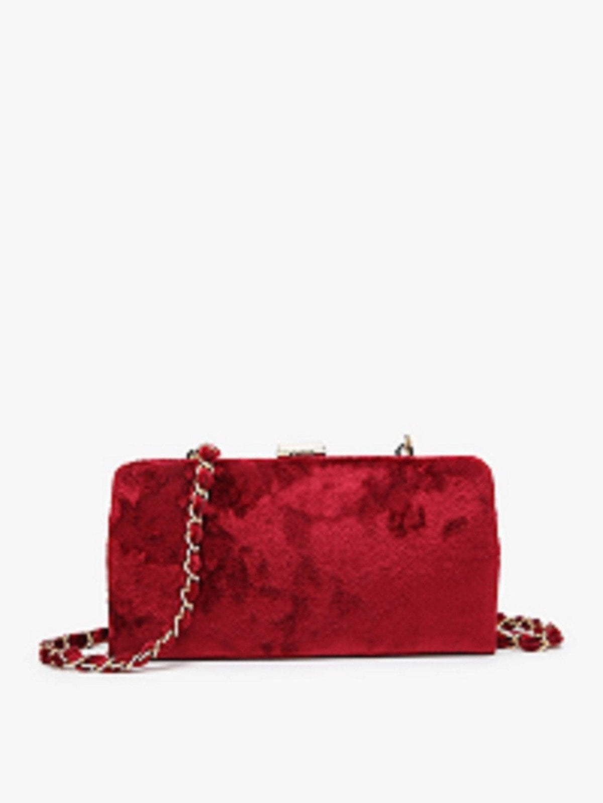 WL2339V Sue Velvet Wallet Pouch Crossbody - MiMi Wholesale