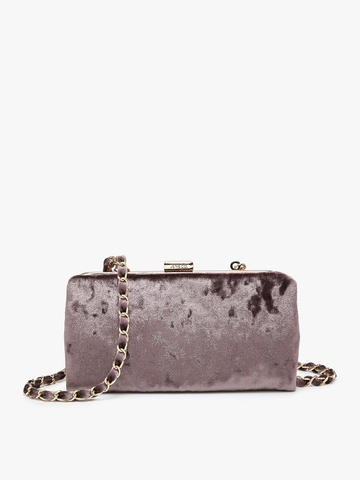 WL2339V Sue Velvet Wallet Pouch Crossbody - MiMi Wholesale