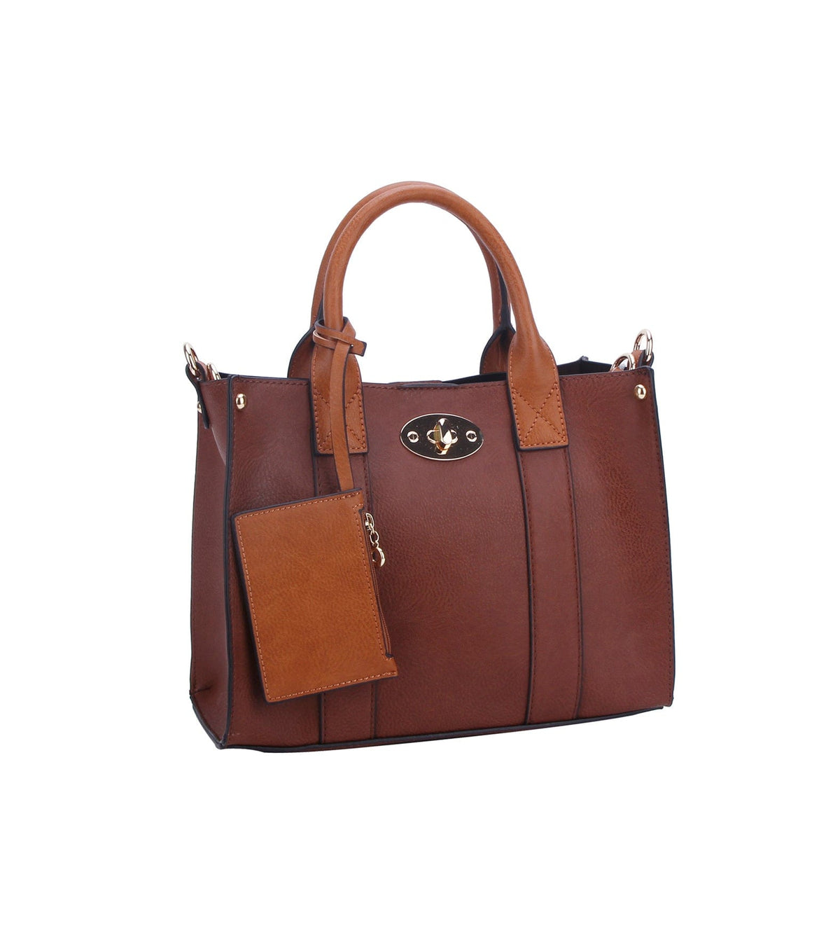 WU061 Cameran 3-in-1 Boxy Satchel & Crossbody - MiMi Wholesale