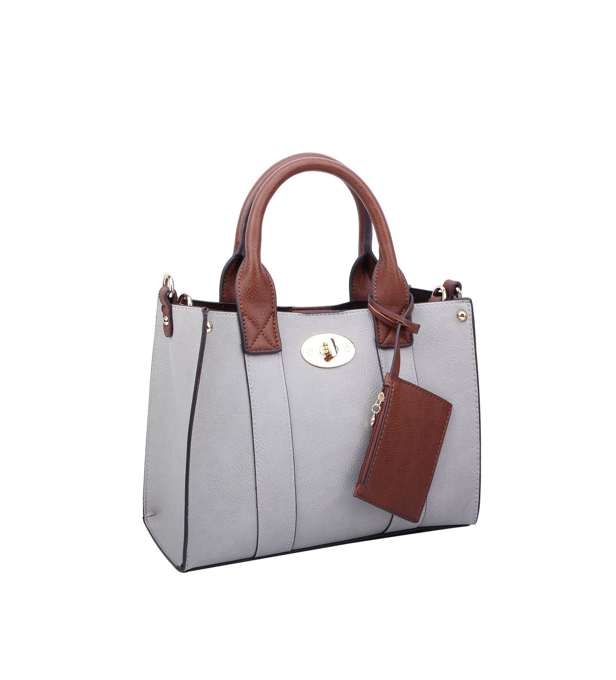 WU061 Cameran 3-in-1 Boxy Satchel & Crossbody - MiMi Wholesale