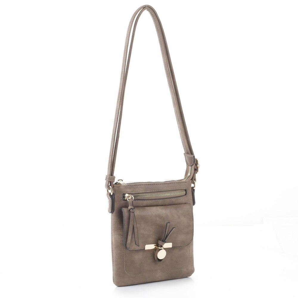 XB6194 Monogrammable Soft Modern Crossbody - MiMi Wholesale