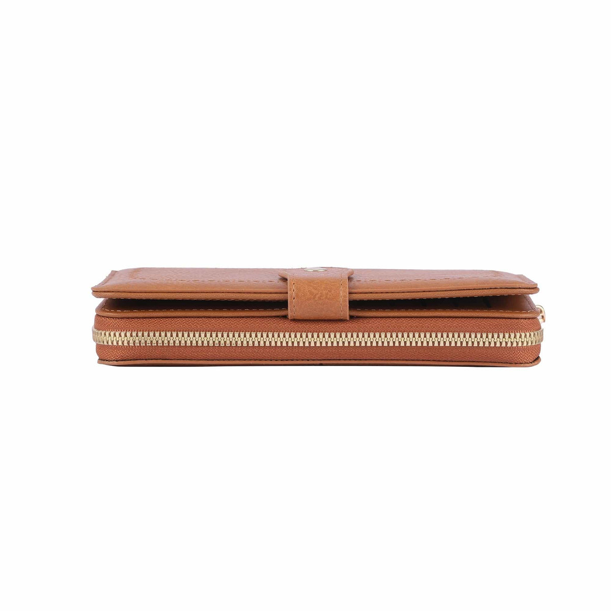 YX25793 Rachel Vegan Leather Laser Cut Out Detail Wallet/Wristlet - MiMi Wholesale