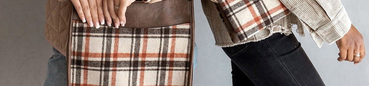 Plaid Bags - MiMi Wholesale