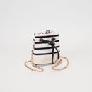 TG10885 Lola Stripe Mini Bucket Crossbody Bag