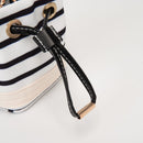 TG10885 Lola Stripe Mini Bucket Crossbody Bag