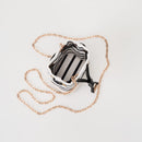 TG10885 Lola Stripe Mini Bucket Crossbody Bag