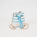TG10885 Lola Stripe Mini Bucket Crossbody Bag