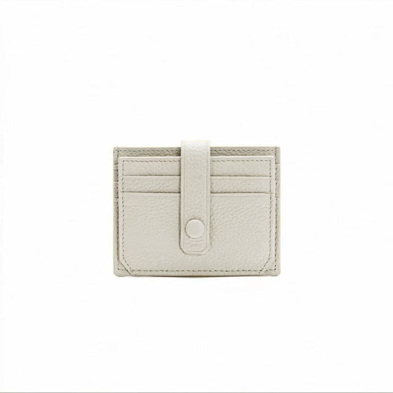 1012 Real Genuine Leather Pebble Cardholder - MiMi Wholesale