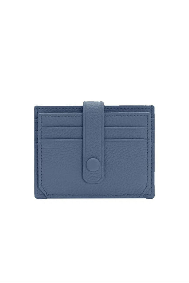 1012 Real Genuine Leather Pebble Cardholder - MiMi Wholesale