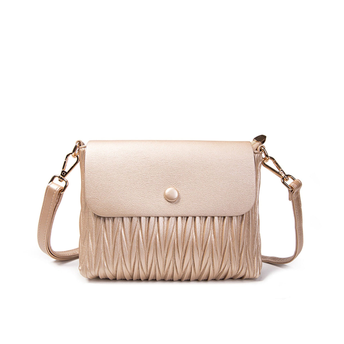 2529 Adriana Matelasse Crossbody Bag - MiMi Wholesale