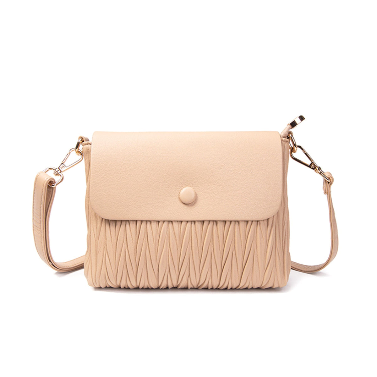 2529 Adriana Matelasse Crossbody Bag - MiMi Wholesale