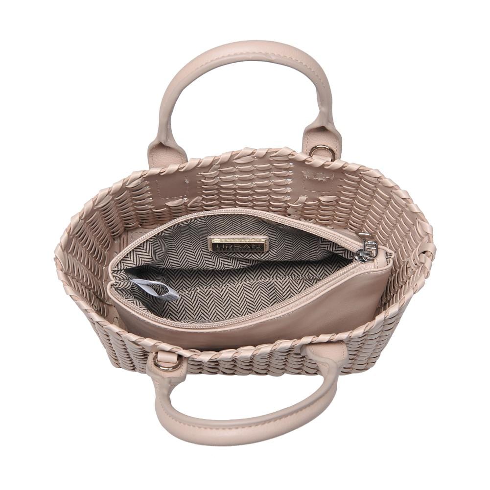 27845 Paisley 2 in 1 Mini Woven Tote/Crossbody Bag With Pouch - MiMi Wholesale