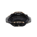 28223A Harper Studded Straw Clutch/Evening Bag - MiMi Wholesale