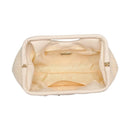 28827 Mallory Straw Pearls/Stud Clutch - MiMi Wholesale