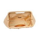 28827 Mallory Straw Pearls/Stud Clutch - MiMi Wholesale