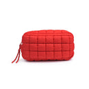 29349 Cloud Nine Quilted Puffer Nylon Cosmetic Pouch - MiMi Wholesale