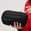 29349 Cloud Nine Quilted Puffer Nylon Cosmetic Pouch - MiMi Wholesale