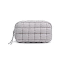 29349 Cloud Nine Quilted Puffer Nylon Cosmetic Pouch - MiMi Wholesale