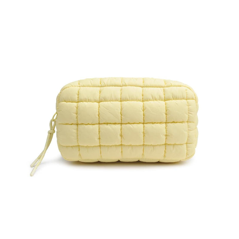 29349 Cloud Nine Quilted Puffer Nylon Cosmetic Pouch - MiMi Wholesale