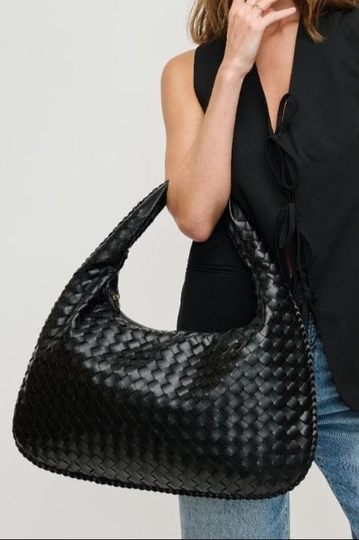 29430 Victoria Woven Hobo Bag - MiMi Wholesale