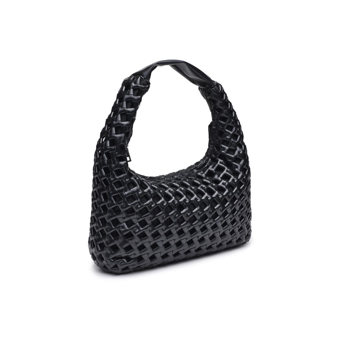29516ML Richelle Woven Hobo Shoulder Bag - MiMi Wholesale