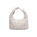 29516ML Richelle Woven Hobo Shoulder Bag - MiMi Wholesale