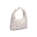 29516ML Richelle Woven Hobo Shoulder Bag - MiMi Wholesale