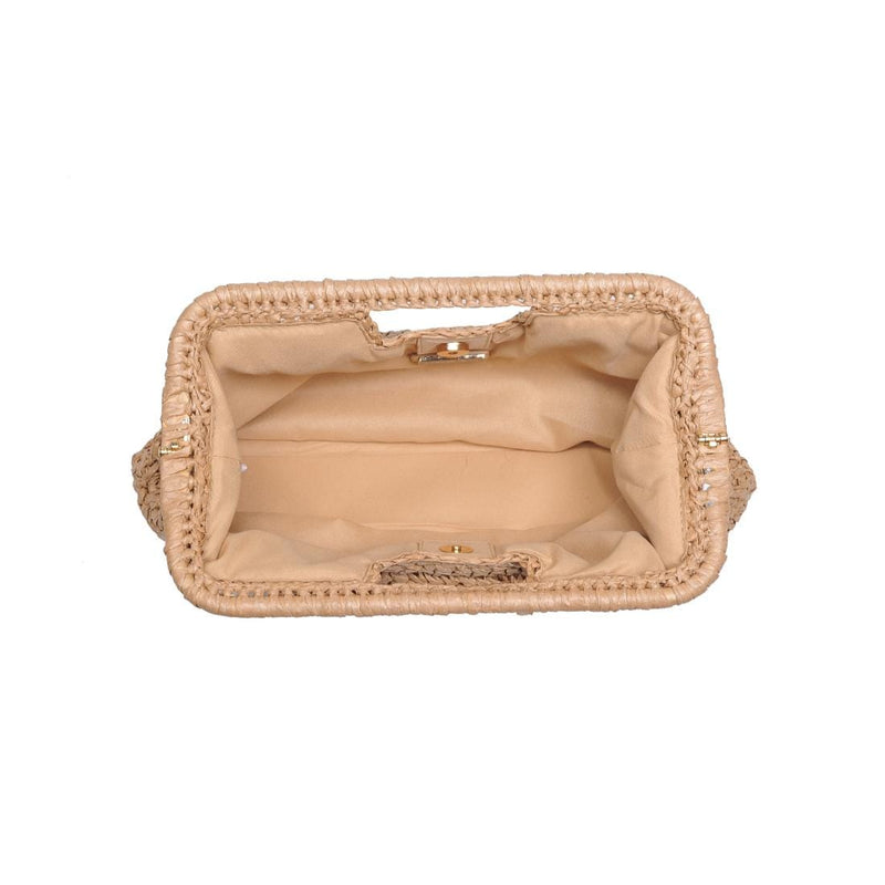 29591 Lani Straw Clutch Bag - MiMi Wholesale