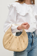 29707A Delilah Studded Crossbody Bag - MiMi Wholesale