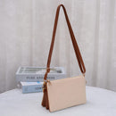 3102SC Ashely Textured Woven 3 Compartments Crossbody