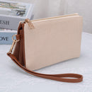 3102SC Ashely Textured Woven 3 Compartments Crossbody - MiMi Wholesale