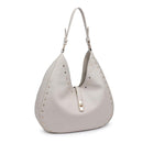 35275ML Olivia Studded Hobo Bag - MiMi Wholesale
