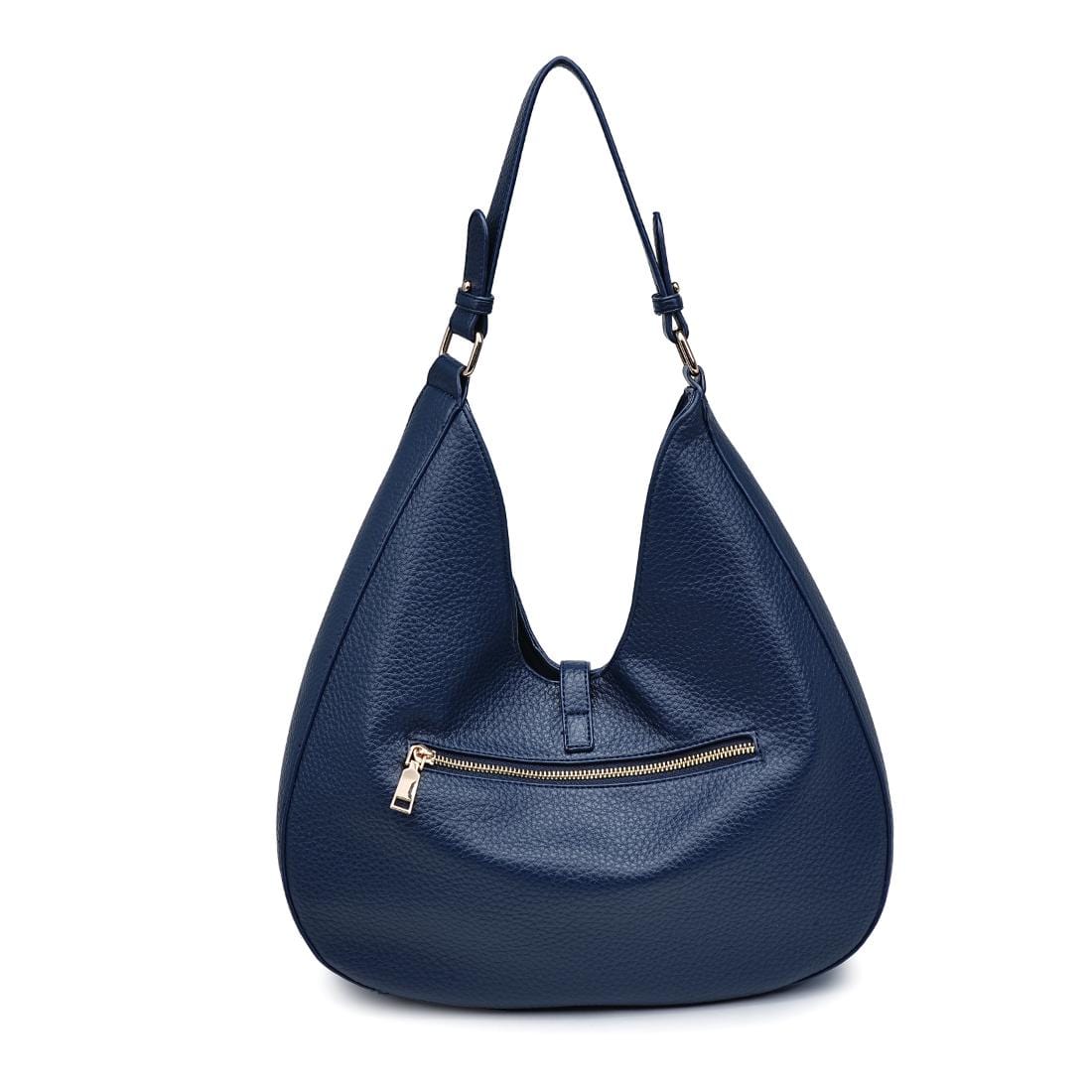35275ML Olivia Studded Hobo Bag - MiMi Wholesale