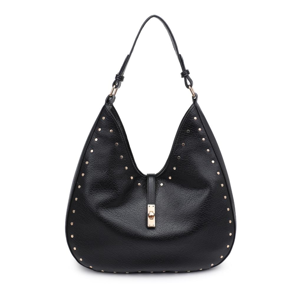 35275ML Olivia Studded Hobo Bag - MiMi Wholesale