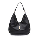 35275ML Olivia Studded Hobo Bag - MiMi Wholesale
