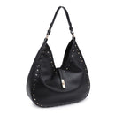 35275ML Olivia Studded Hobo Bag - MiMi Wholesale