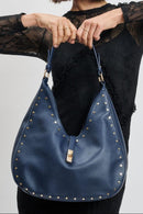35275ML Olivia Studded Hobo Bag - MiMi Wholesale